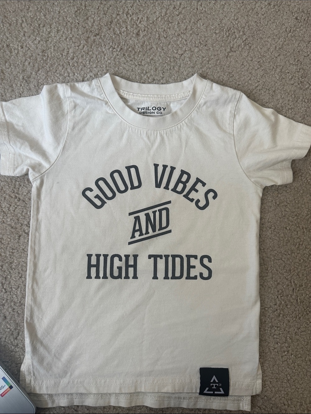 Kids "Good Vibes and High Tides" Graphic Tee